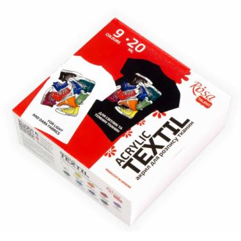 Textilszínek szett Rosa 9x20ml Style