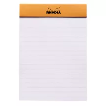 Tear-off notebook Rhodia A6 lined, 80 lap