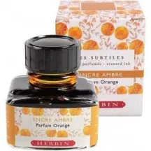 Narancssárga tinta Herbin narancs illattal 30ml