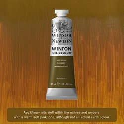 Oil paint Winton 37ml – 389 azo brown