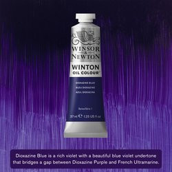 Oil paint Winton 37ml - 406 dioxazine kék