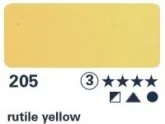 akvarell paint Horadam 1/2  205 rutile yellow