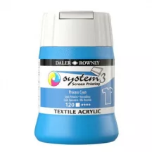 Szitanyomó tinta textilre System3  120 Process Cyan