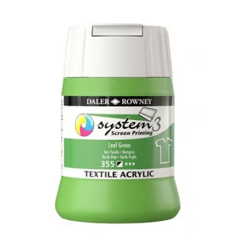 System3 textil szitanyomó tinta - 355 Leaf Green