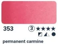 Horadam akvarell festék 1/2  353 permanens karmin