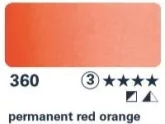   Horadam akvarell festék 15ml - 360 permanens vörös narancs