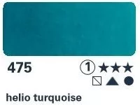 Horadam watercolor paint 15ml - 475 helio turquoise