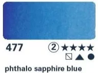 Horadam watercolor paint 15ml  477 phthalo sapphire kék