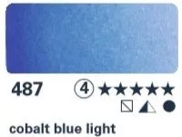 Akvarellfesték Horadam 1/2 - 487 kobalt Világos kék