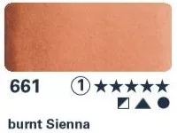 Akvarellfesték Horadam 1/2 - 661 égetett Sienna