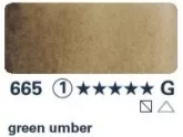 Akvarellfesték Horadam 1/2  665 zöld umbra