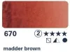 Horadam akvarellfesték 15ml  670 krapp barna