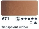 Akvarellfesték Horadam 15ml  671 átlátszó umbra