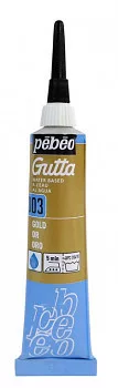 Gutta for silk Pébéo 20ml - gold