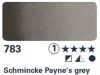 akvarell paint Horadam 1/2 783 Schmincke Payne's gray akvarell paint Horadam 1/2 783 Schmincke Payne's gray