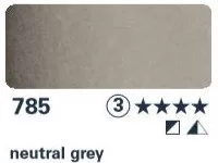 akvarell paint Horadam 15ml - 785 neutral grey