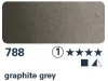 akvarell paint Horadam 1/2  788 graphite grey