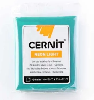Formázó anyag Cernit 56g – Neon Turquoise Formázó anyag Cernit 56g – Neon Turquoise