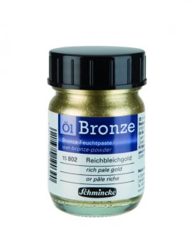 Aranyozó paszta Schmincke Oil 50ml – 802 gazdag halvány arany