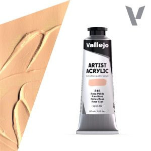 Vallejo Artist akril festék 60ml – 316 Pale Rose