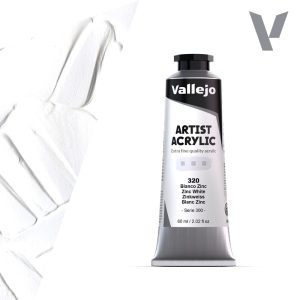 Vallejo Artist akril festék 60ml – 320 Zinc White