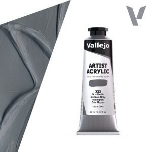 Vallejo Artist akril festék 60ml – 322 Medium Grey