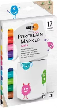 Kreul porcelán marker készlet 12db
