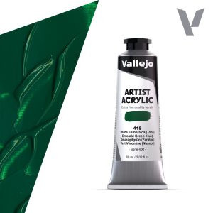 Vallejo Artist akril festék 60ml – 415 Emerald Green (Hue)