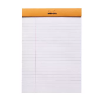 Rhodia A5 lined notebook, 80 lap
