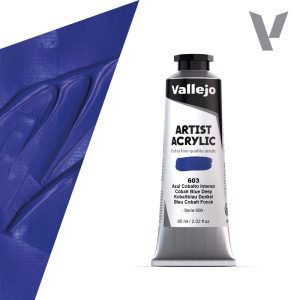 Vallejo Artist akril festék 60ml – 603 Cobalt Blue Deep