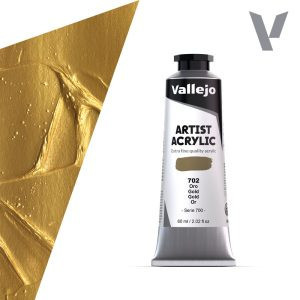 Vallejo Artist akril festék 60ml – 702 Gold (Iridescent)