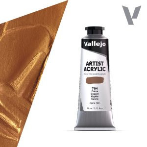 Vallejo Artist akril festék 60ml – 704 Copper