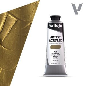 Vallejo Artist akril festék 60ml – 705 Antique Gold
