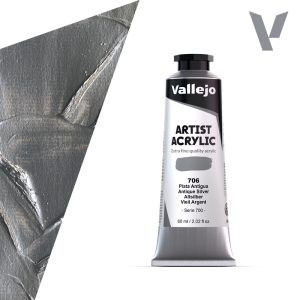 Vallejo Artist akril festék 60ml – 706 Antique Silver