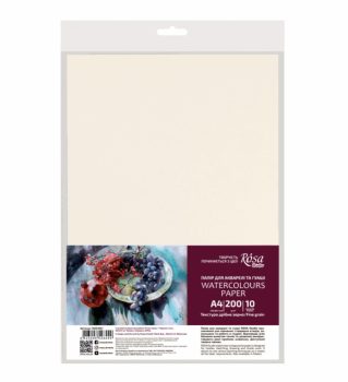 Akvarell papírok Rosa A4 200g 10 lap