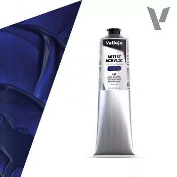 Vallejo Artist akril festék 200ml – 406 Ultramarine Blue