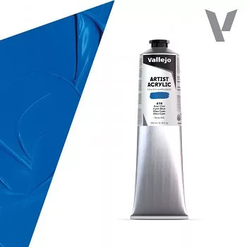 Vallejo Artist akril festék 200ml – 416 Cyan Blue