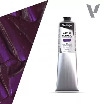 Vallejo Artist akril festék 200ml – 624 Fluorescent Violet