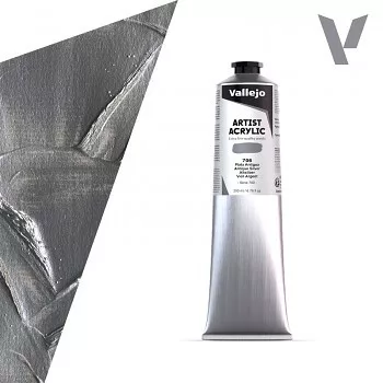 Vallejo Artist akril festék 200ml – 706 Antique Silver