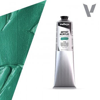 Vallejo Artist akril festék 200ml – 715 Iridescent Green