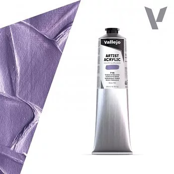 Vallejo Artist akril festék 200ml – 716 Iridescent Violet