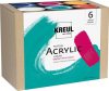 Akril festékkészlet Kreul Triton 6x750ml – Modern Mix