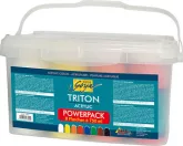 Nagy akrilfesték készlet Kreul Triton 8x750ml Powerpack Nagy akrilfesték készlet Kreul Triton 8x750ml Powerpack