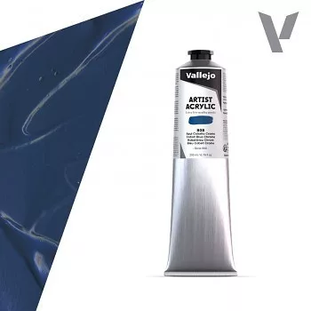 Vallejo Artist akril festék 200ml – 808 Cobalt Blue Chrome