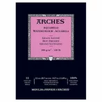 Vízfesték tömb Arches szemcsés szatin HP A4, 100% pamut