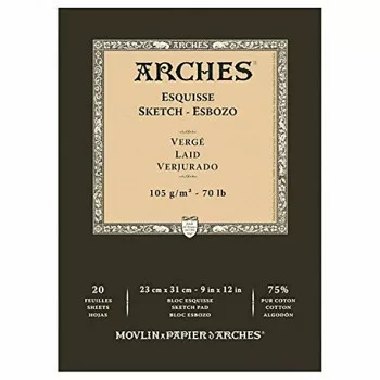 Arches Sketch 75% pamut, 23x31cm, 105g/m2