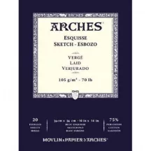 Arches Sketch 75% pamut, 26x36cm, 105g/m2