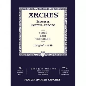Arches Sketch 75% pamut, 26x36cm, 105g/m2