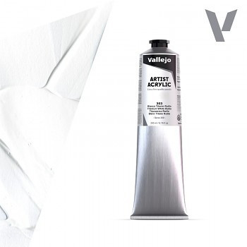 Vallejo Artist akril festék 500ml – 303 Titanium White Rutile