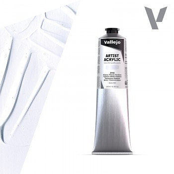 Vallejo Artist akril festék 500ml – 314 Titanium White Anatase